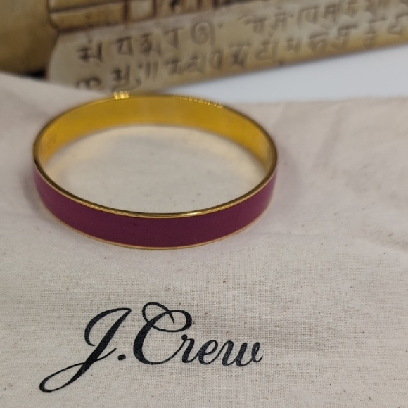 J. Crew Pink and Gold Minimalist Bracelet - Picture 1 of 5